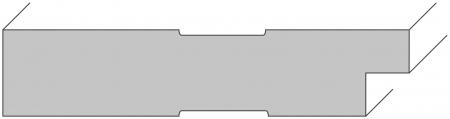 Design-Wohnungeingangstür Weisslack Straight 25-2