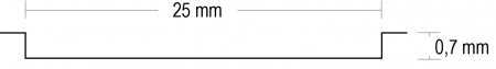 Design-Wohnungeingangstür Weisslack Straight 25-2